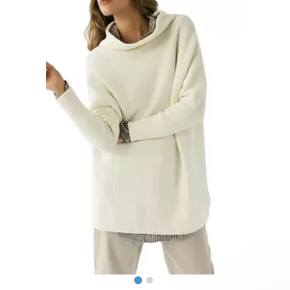 Free people ecru ottoman sweater